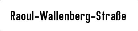 Bild: Raoul-Wallenberg-Straße