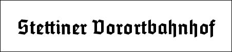 Stettiner Vorortbahnhof