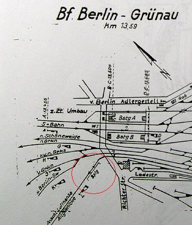 Bild: Gleisplan 1962