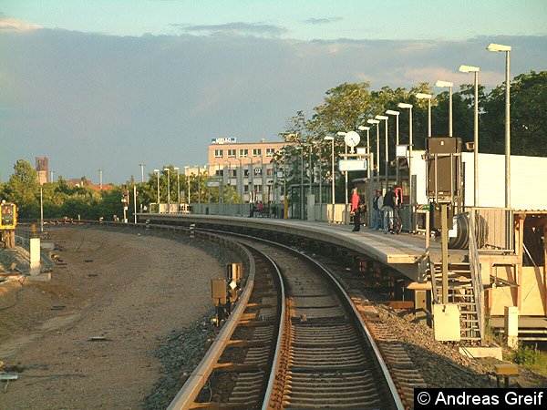 Bild: Behelfsbahnsteig 1