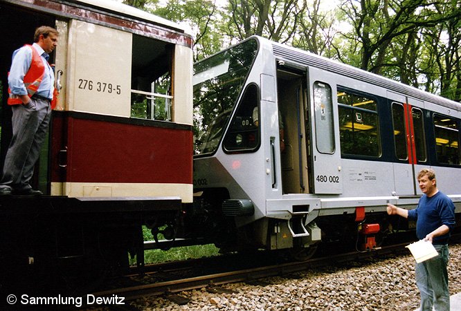 Bild: auf dem Prüfgleis S-Bw Ws