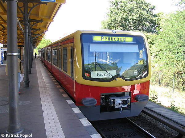 Probezug in Neukölln