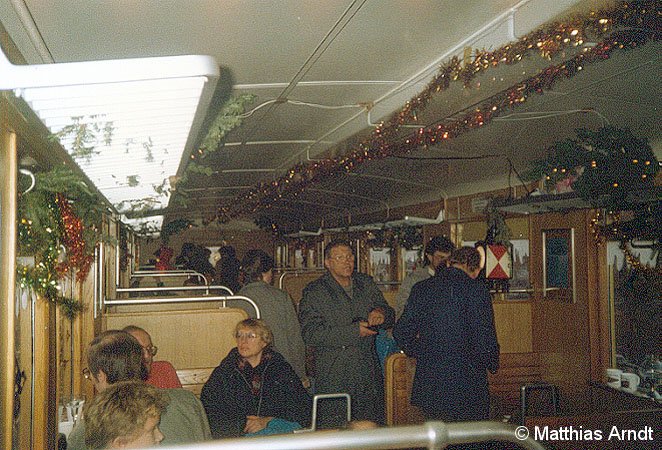 Bild: Weihnachtszug BVG 1987 - 2