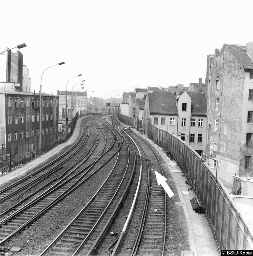 Bild: Westliches Gleisfeld nahe Stellwerk Friw-4
