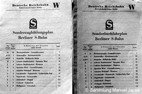Bild: Buchtitel Sonderfahrplan Westberlin