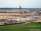Rohbau Bahnhof von oben