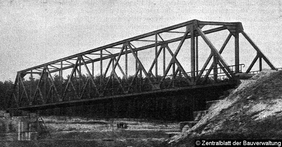 Bild: Teltowkanalbrücke 1913