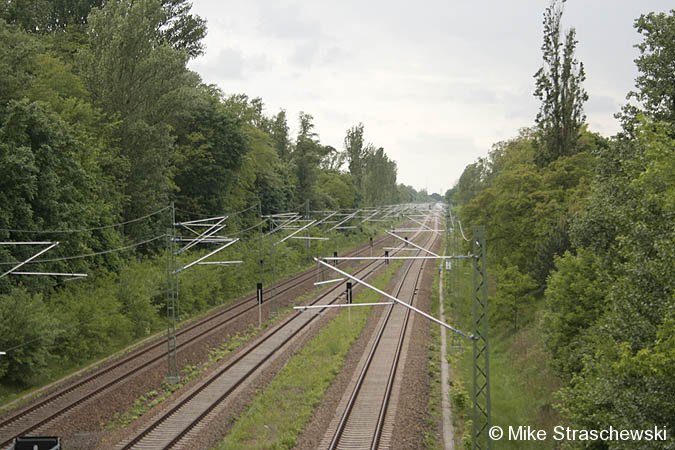 Bild: Lehrter Bahn Blick nach Westen