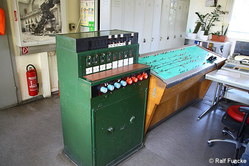 Bild: Stellwerk Tw - Hebelwerk Tnt